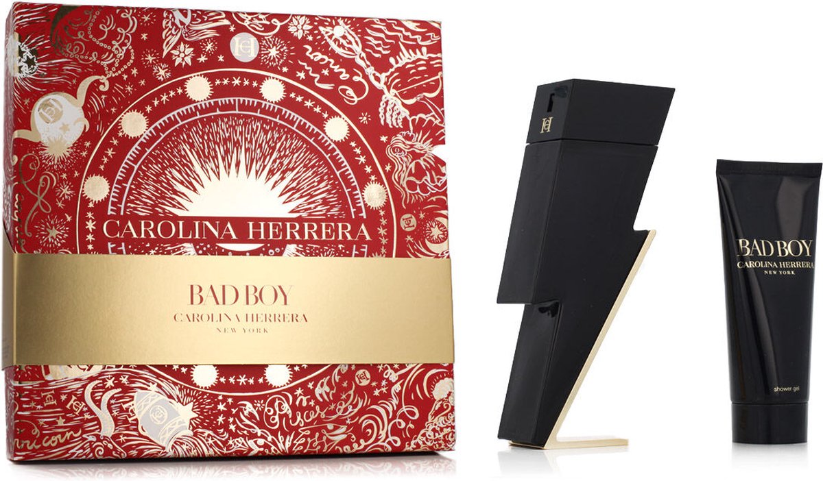 Goedkoopste Carolina Herrera EDT Bad Boy 2-delige parfumset voor heren