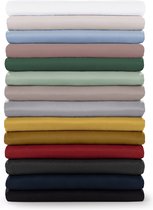 Bol.com Blumtal Basic Bedlaken Microvezel - 180 x 275 cm - Antraciet - hoeslaken zonder elastiek aanbieding