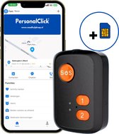 PersonalClick - PC20 4G - SOS Noodknop - Alarmknop voor Personen & Ouderen - GPS Tracker Senioren - SOS knop - Waterdicht - Incl. Simkaart - Geen Abonnement