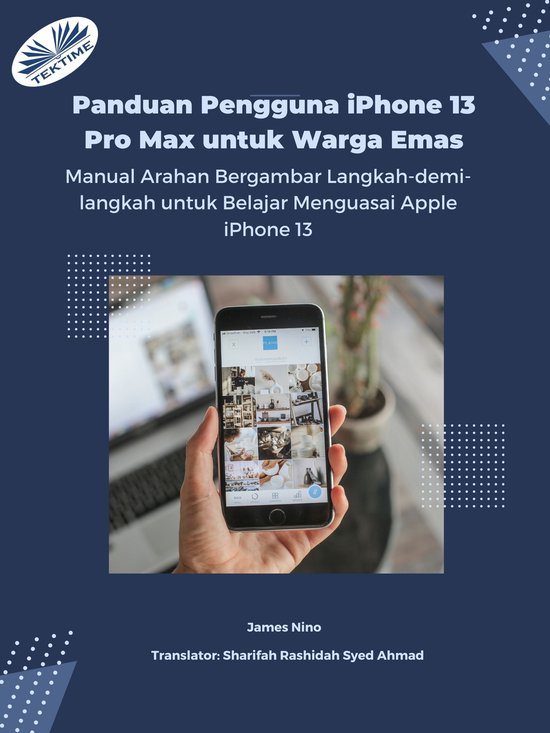 Panduan Pengguna IPhone 13 Pro Max Untuk Warga Emas - cover