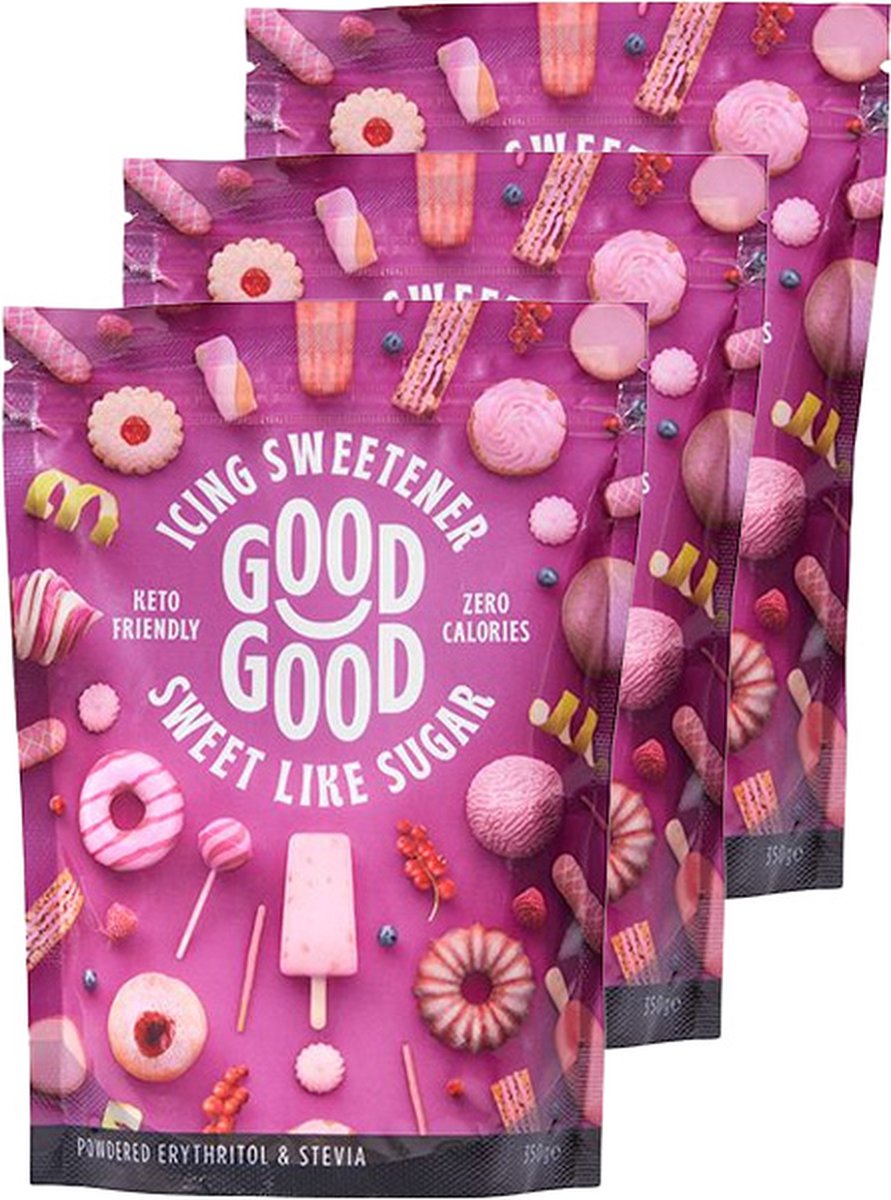 Goedkoopste Good Good | Sweet Like Sugar | Icing | 3 stuks | 3 x 350g
