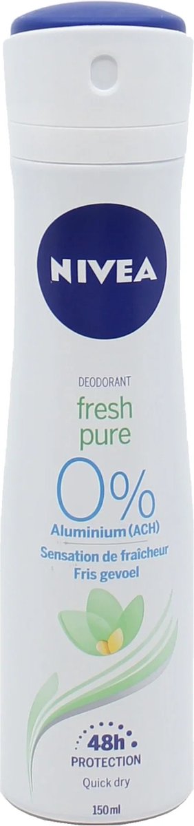 Nivea Fresh Pure Deodorant Spray 150ML