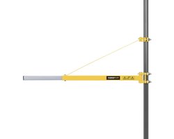 Powerplus POWX910 Zwenkarm voor takel - Max. 600kg (750mm) - Max. 300kg (1100mm)