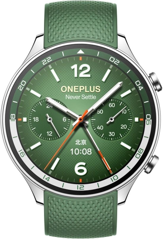 OnePlus Watch 2R Smartwatch 1.43" AMOLED Groen - OnePlus - €149,00