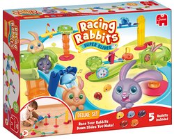 foto van Jumbo - Racing Rabbits - Deluxe Set - Knikkerbaan vanaf 3 jaar