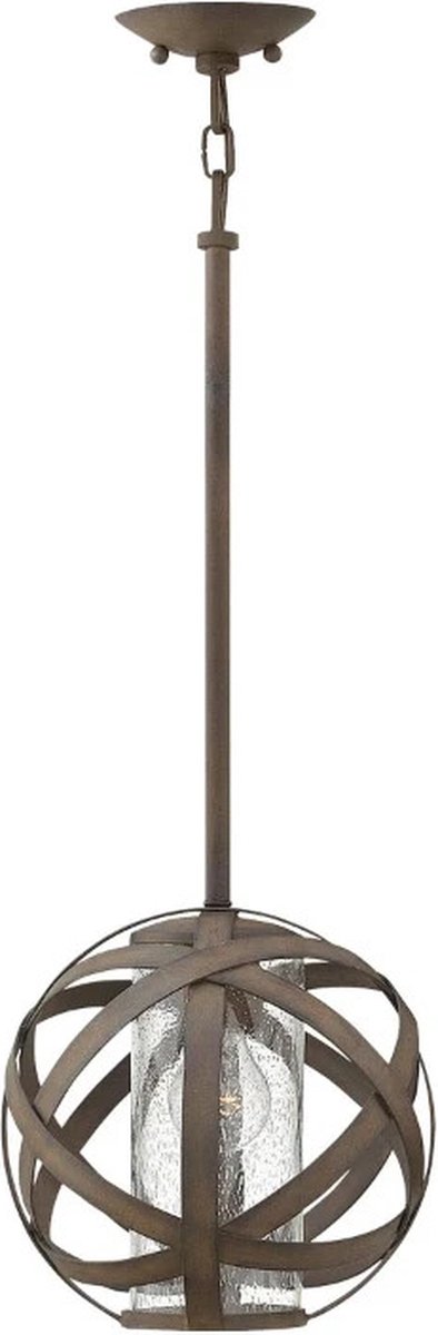 Hinkley LED Hanglamp Carson | 1X E27 Max 40W | IP44 | Dimbaar | Vintage Iron