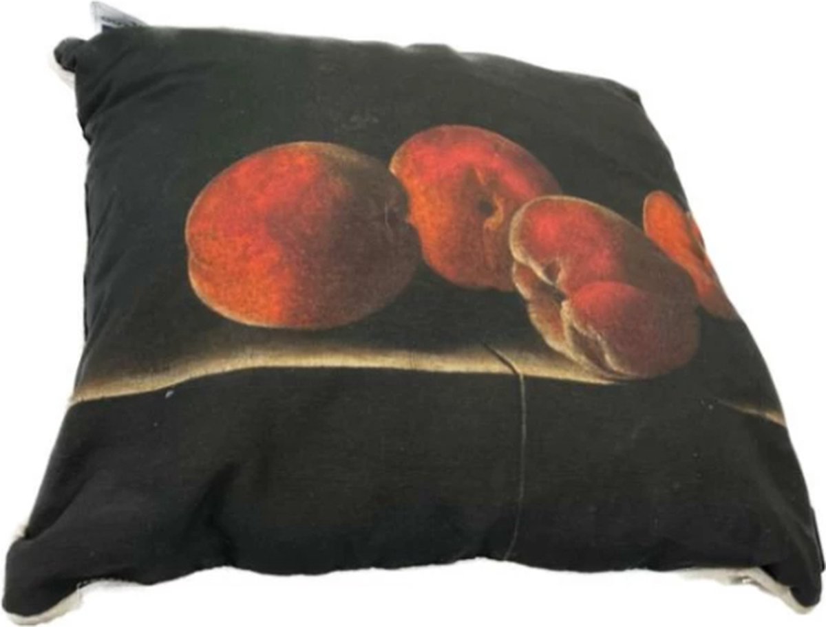 Madison sierkussen 45x45 cm Nectarine dark Grijs