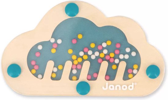 Janod - Box 12 Maanden Fijne Motoriek - Speelset - Speelgoeddoos Om De Zintuigen Te Stimuleren - Gemaakt In Samenwerking Met Een Psychomotorisch Specialist - Geschikt Vanaf 12 Maanden En Bevat 4 Stuks Speelgoed van Janod — afbeelding 5