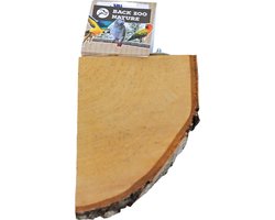 Back Zoo Nature Houten Plateau Kwartrond - Vogelaccessoires - 10-18 Cm