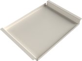 Steellish Dienblad Rechthoek - Tray - Aluminium - Parel Wit - Crème - 62x44x5