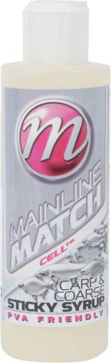 Mainline - Carp & Coarse | Sticky Syrups | Cell | 250ml - Wit