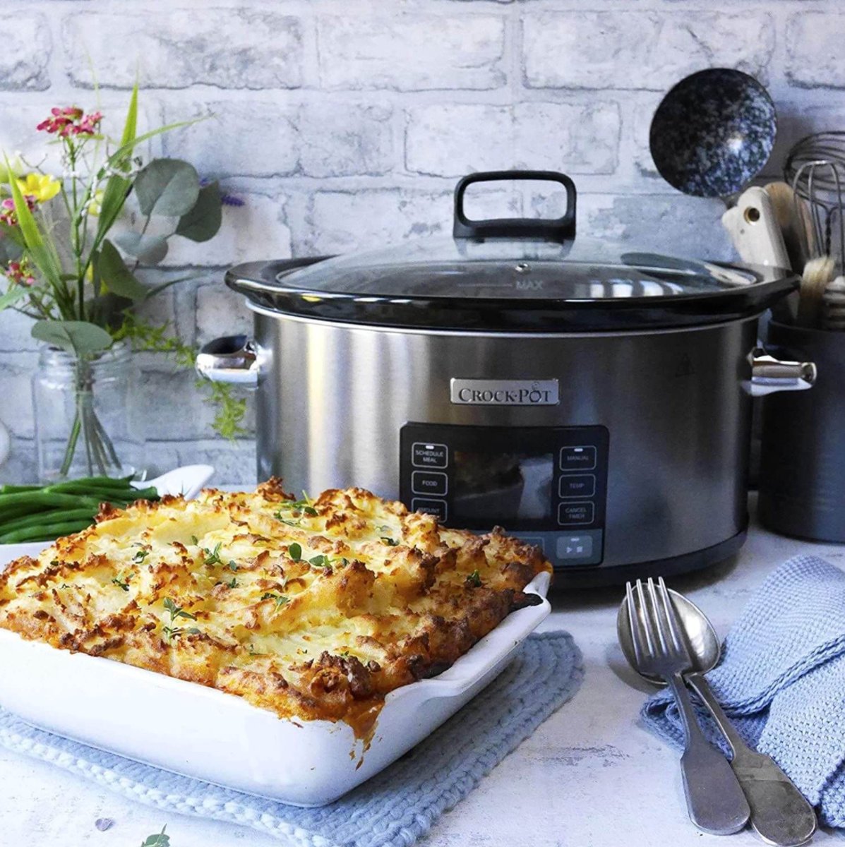 Afbeelding 2 van CrockPot Slow Cooker TimeSelect Digital 5,7L
