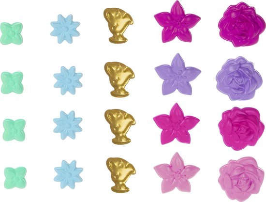 Disney Princess Disney Prinses Belle in Bloemenjurk Pop — afbeelding 4