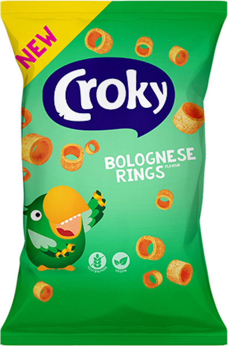 Croky Hula Hoops bolognese 24 x 75 gr