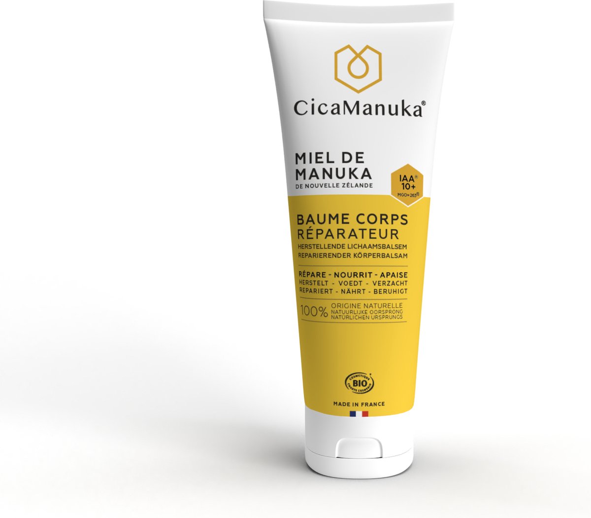 Goedkoopste CicaManuka Herstellende Lichaamsbalsem - Manuka Honing IAA10 - Hydraterend - Bodycrème - 200 ml