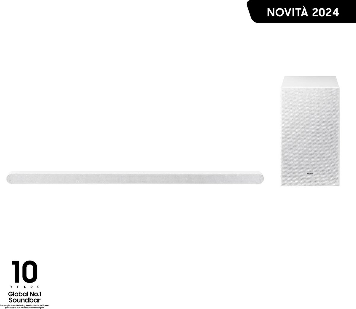 Samsung HW-S701D Soundbar Ultra Slim Dolby Atmos Wit - afbeelding 2