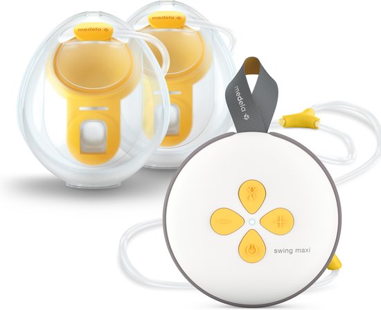 Foto: Medela swing maxi handsfree borstkolf nieuw dubbele elektrische kolf