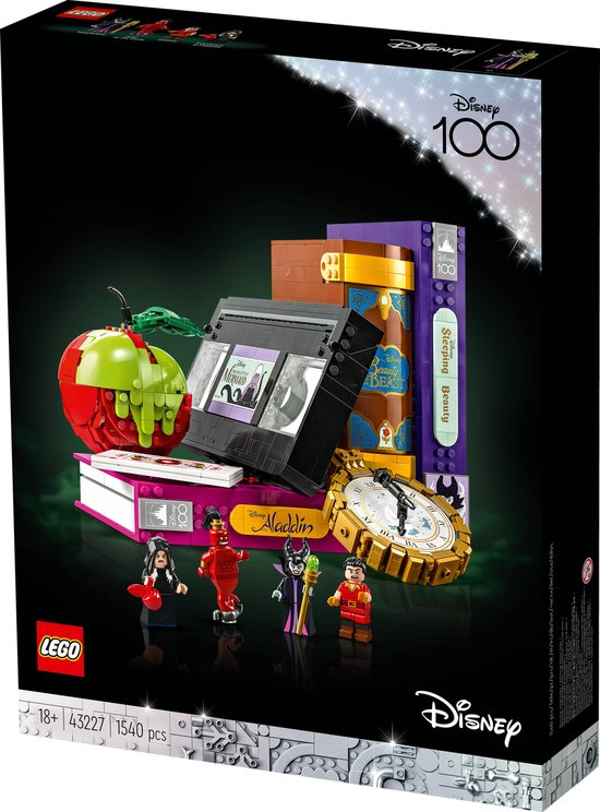 LEGO Disney Classic 100 jaar Symbolen van beroemde schurken - 43227