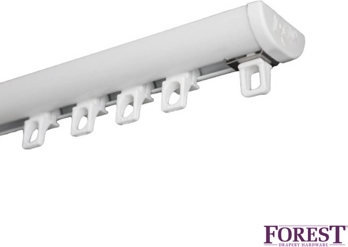 Forest DS - Premium gordijnrails - 200cm standaard pakket - plafond