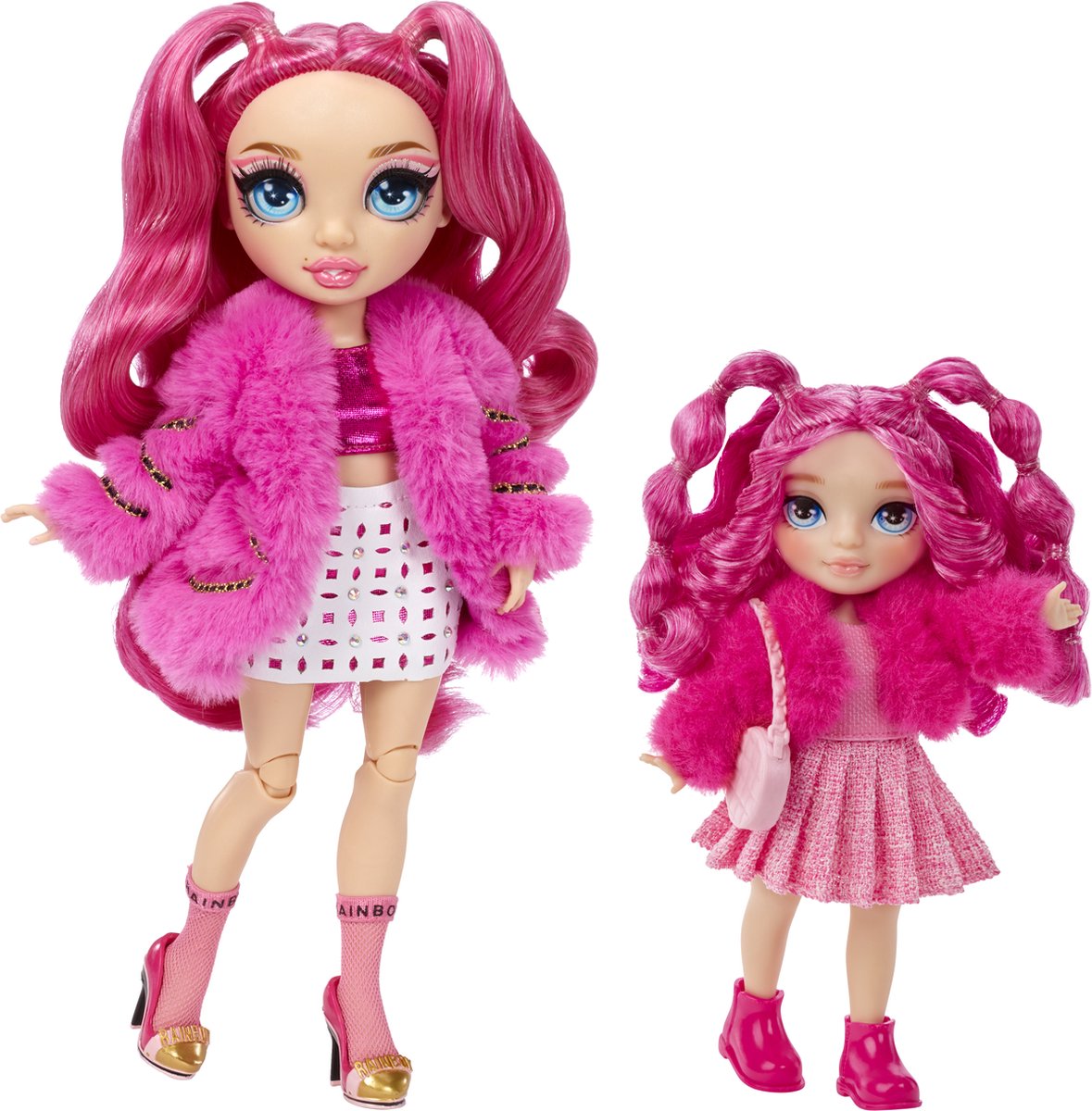 Rainbow High Littles minipop - Magenta (roze) — afbeelding 3