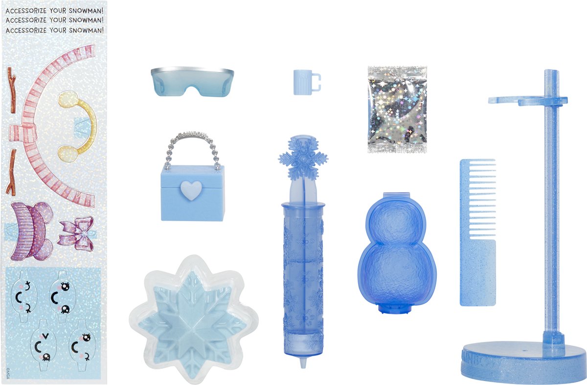 Rainbow High Winter Wonderland pop - Skyler (blauw) — afbeelding 3