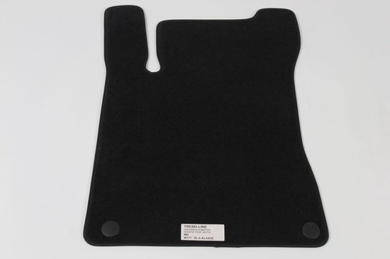 M MOTOS Tappetino Per Conducente In Velour Premium – Compatibile Citroen DS3 2010-2016, Blu, Antiscivolo - 2