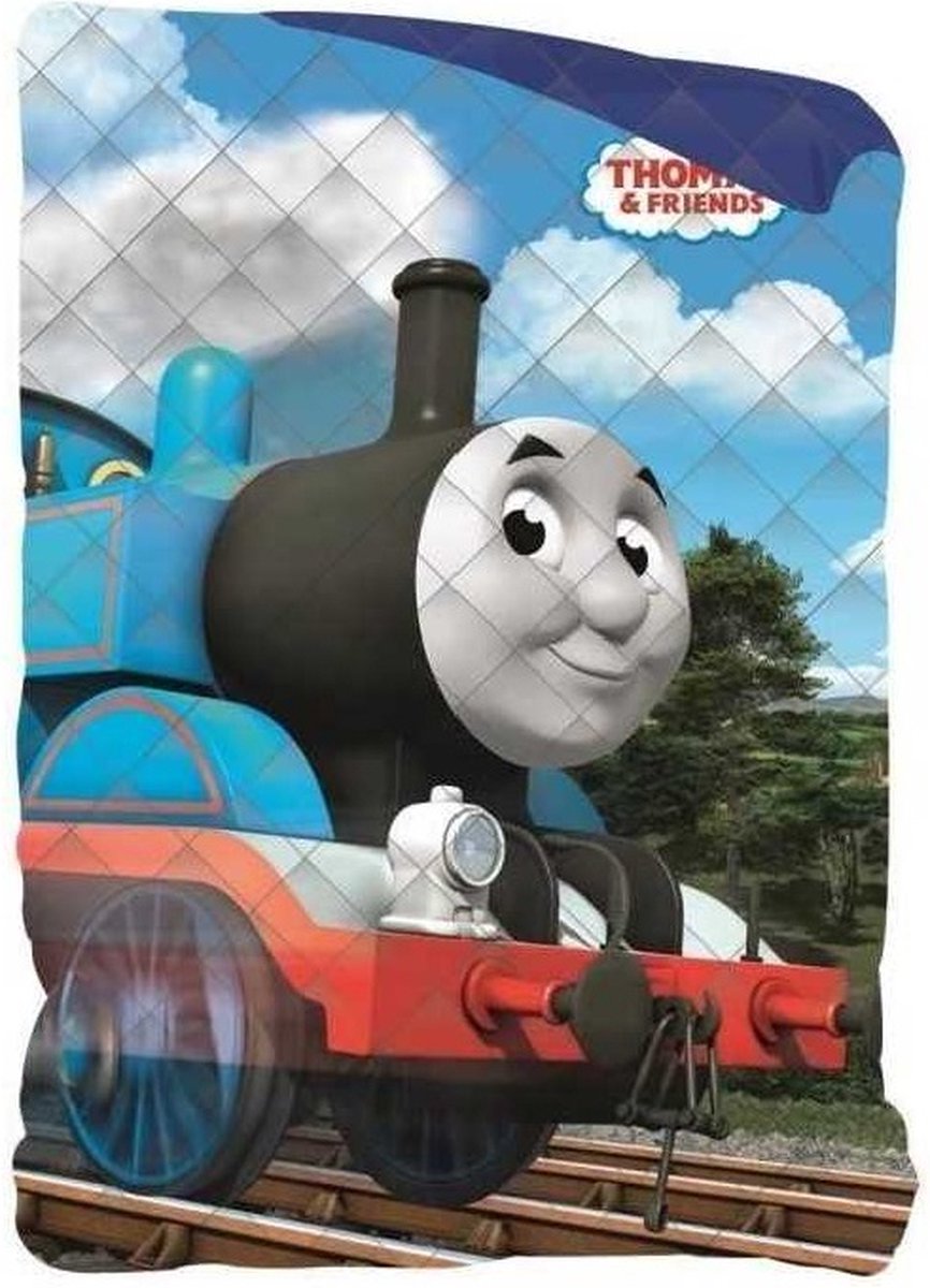 Thomas de Trein - Bedsprei - Deken - 140x200 Cm - Gevoerd & gestept - Extra groot