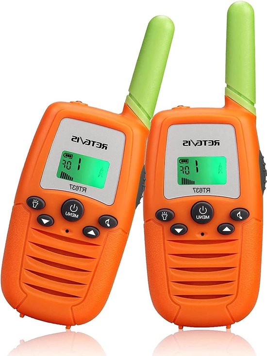 Retevis RT637 Speelgoed Walkie Talkie 3-12 Jaar Meisjes en Jongens