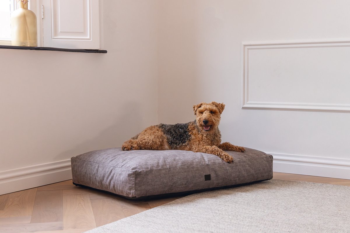 Designed by Lotte hondenkussen Unnay Beige 100 cm - Hond