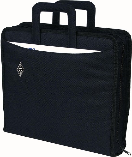 WEDO Ordnertasche, schwarz, für DIN A4 Ordner (58 601