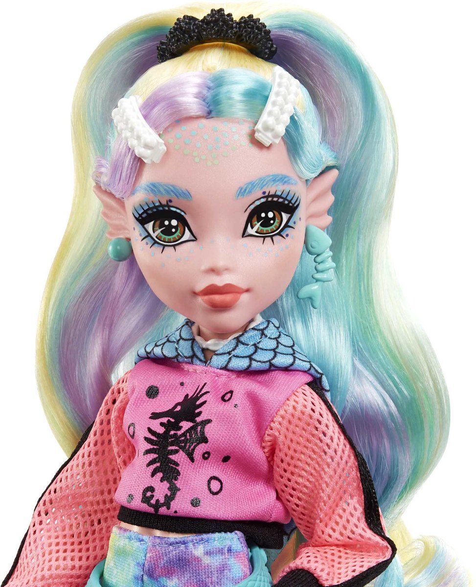 Monster High - Modepop - Lagoona Blue pop met schelpenzak — afbeelding 8