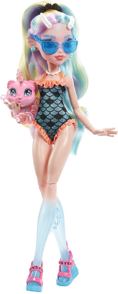 Monster High - Modepop - Lagoona Blue pop met schelpenzak — afbeelding 10