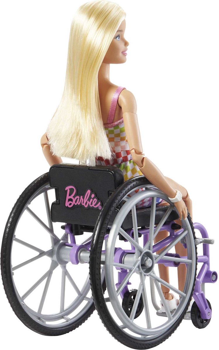 Barbie Fashionista Rolstoel - Modepop — afbeelding 7