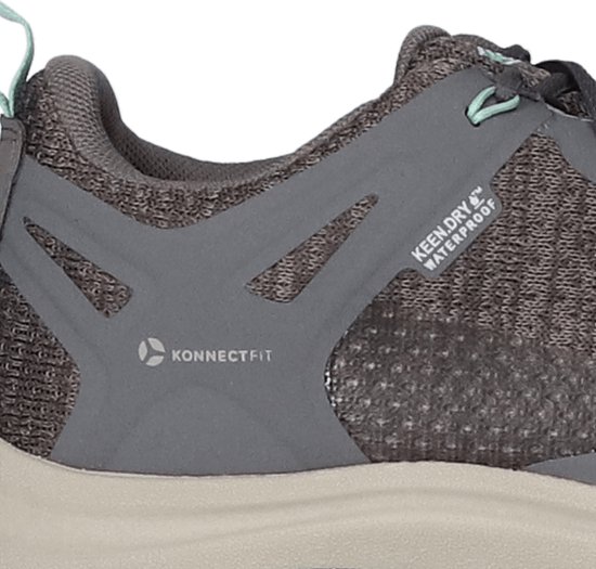 Chaussures de randonnée Keen Terradora II Femme Gris Acier/ Wave Ocean |  Gris | Mesh | Taille 39,5