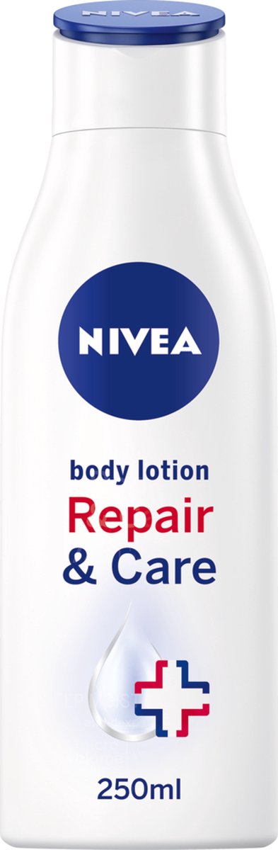 NIVEA Repair & Care Bodylotion Bodycrème Zeer Droge Huid 72u Hydraterende Lotion Serum 250 ml