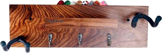 Donner Gitaar wandmontagehanger, houten gitaar wandhaak houder plank