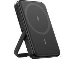 Anker 322 MagGo (7.5W) Powerbank met Standaard 5.000 mAh – Zwart
