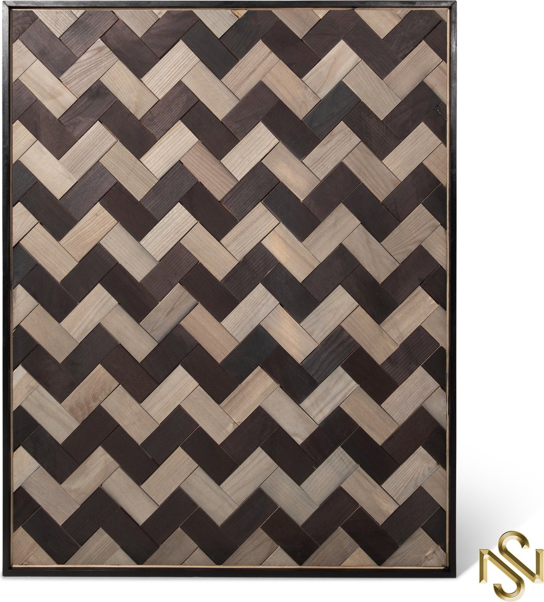 San Naila- Fez- Wandpaneel- Visgraat Design- 100x80