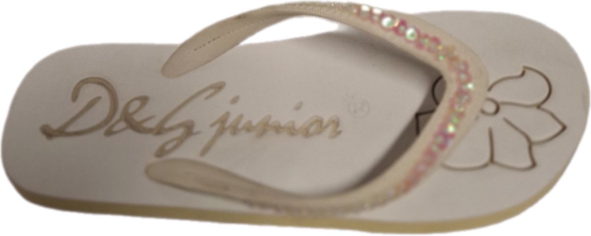 D&GJUNIOR -CHIABATTA-TEENSLIPPER-WHITE-SIZE 33