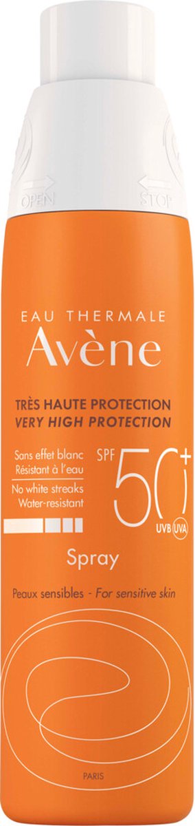 Goedkoopste Avène Zon Protector Spray Solaire Haute Sensitive Avene Spf 50 - Zonnebrand - 200 ml