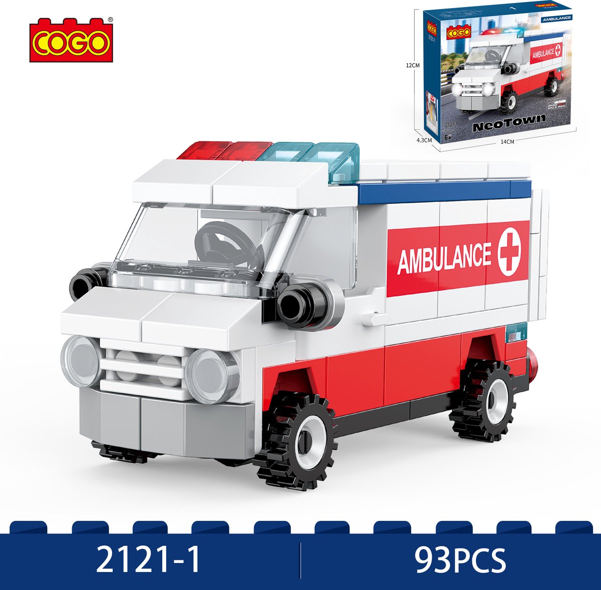 Autoset Neotown Cogo Bouwset 2121