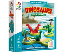 SmartGames - Dinosaurs Mystic Islands - 80 opdrachten - Breinbreker - dino's