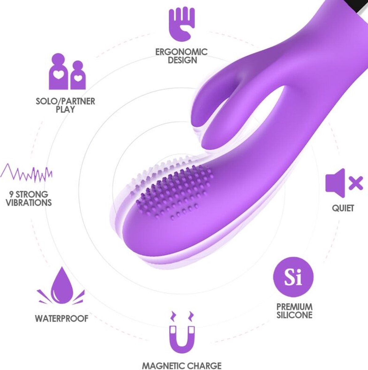 Goedkoopste ARMONY - VIBRATOR RABBIT PURPLE | BUNNY VIBRATOR | VIBRATOR | VIBRATOR VOOR VROUW | PREMIUM VIBRATOR | SEKSSPEELTJES VOOR VROUW | SEX TOYS VOOR VROUW | SEKSSPEELTJES VOOR KOPPELS | SEX TOYS VOOR KOPPELS | SEX TOYS | SEKSSPEELTJES