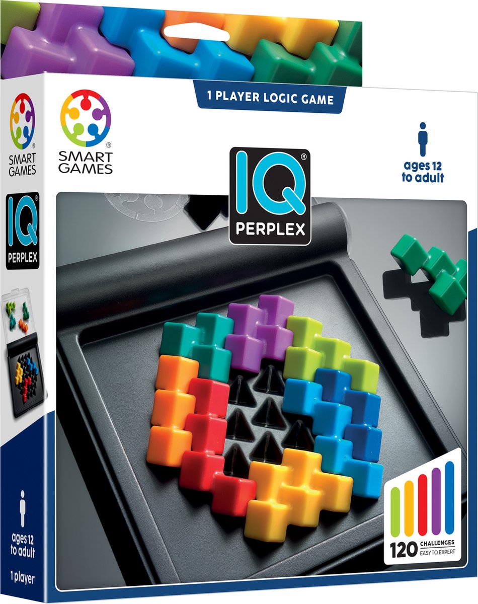 Smart Games - IQ Perplex - 120 opdrachten