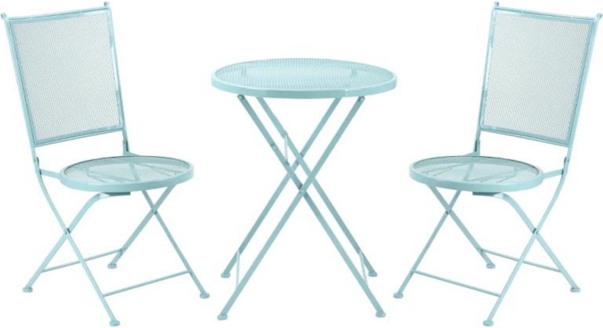 Tuinset - Bistroset - Tuinmeubelen - Tuinmeubels - Balkonset - Tuintafel - Tuinstoelen - Metaal
