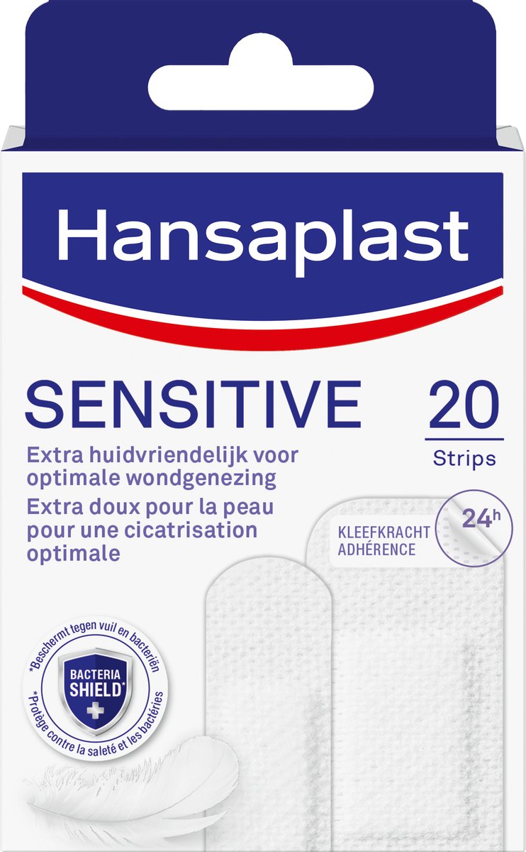 Goedkoopste Hansaplast Sensitive Pleisters - Wondpleisters - Wondverzorging - 20 Stuks