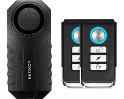 Loxure Fietsalarm met Reserve Afstandsbediening - 3D-sensor - 3 Geluidssterktes - Waterdicht - Incl. Batterijen - 2 Jaar Garantie
