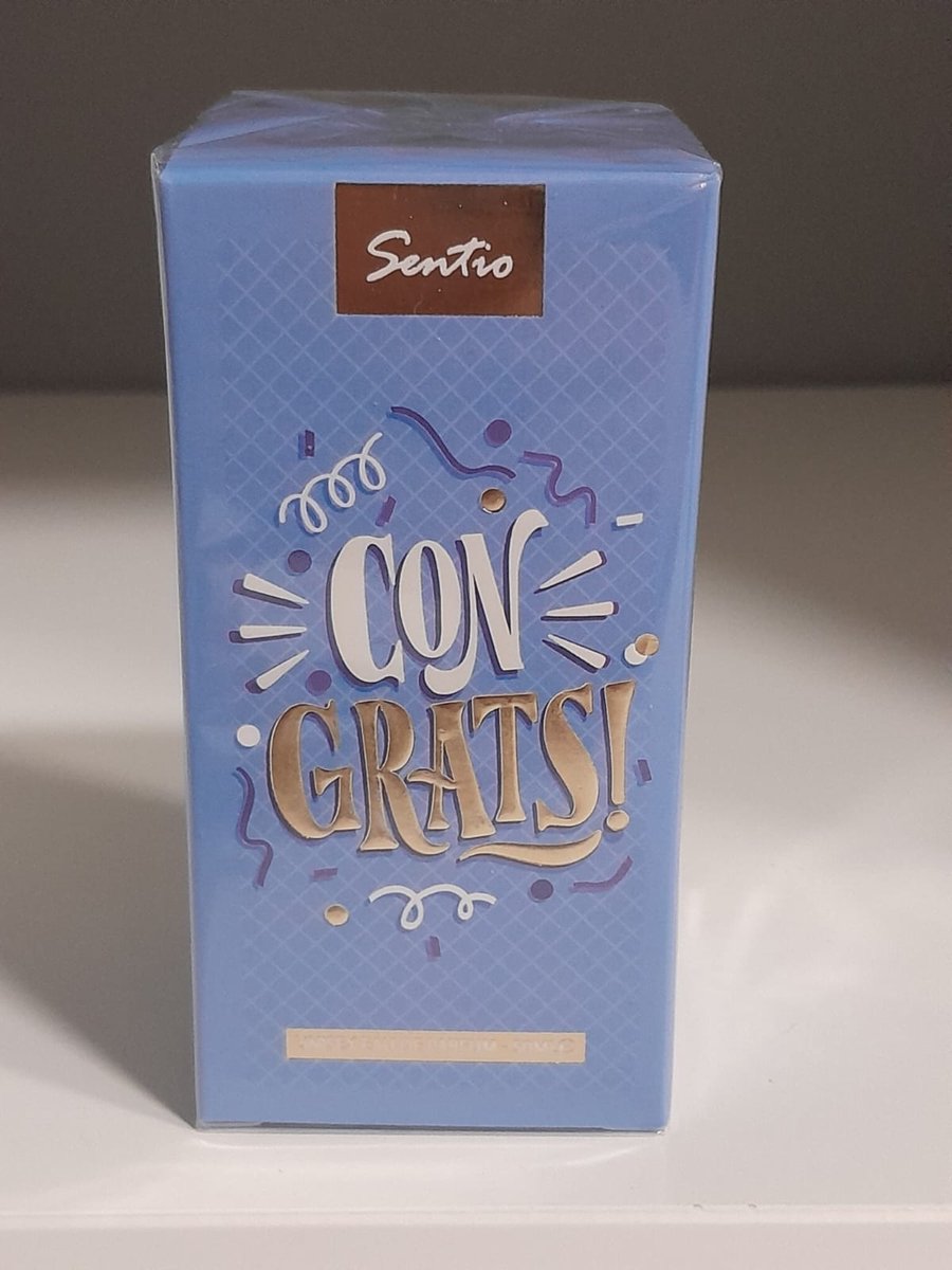 Goedkoopste Sentio parfum ConGrats! unisex eau de parfum 50ml