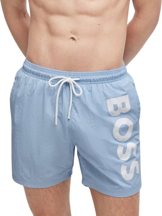 Costume Da Bagno Uomo BOSS Octopus – Pantaloncini In Poliammide, Asciugatura Rapida, Vita Con Coulisse