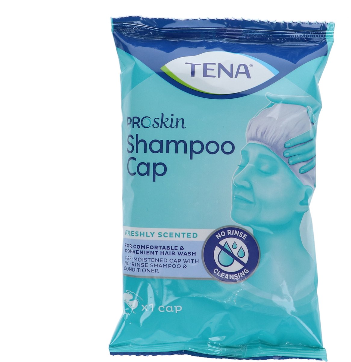 Goedkoopste Voordeelverpakking van 2 x TENA SHAMPOO CAP (1042